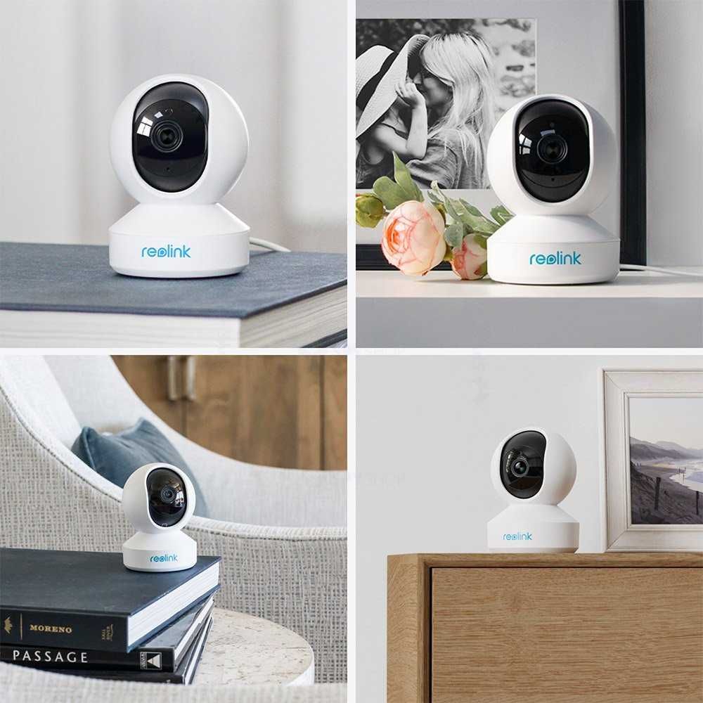 Camera Smart Reolink E1 Zoom V2 cu WIFI, 3x zoom 5mp,desigilata