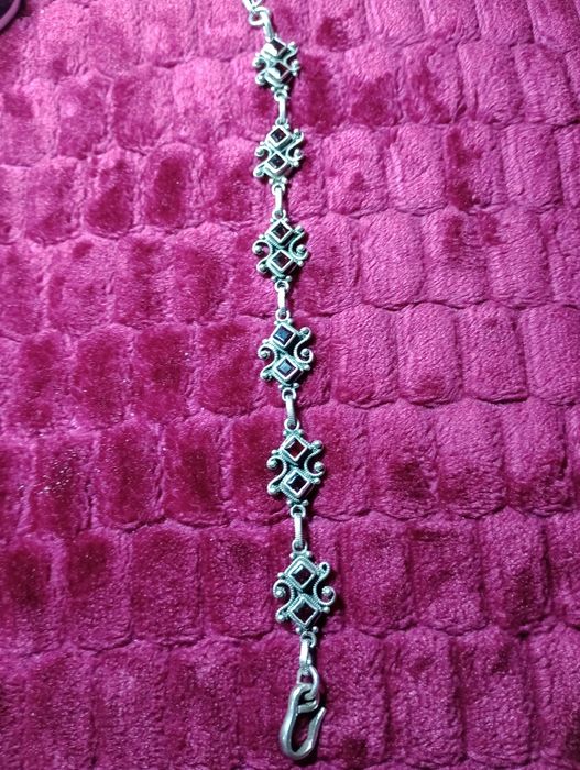 Set argint 925,made in italy,lucrate manual model unicat!