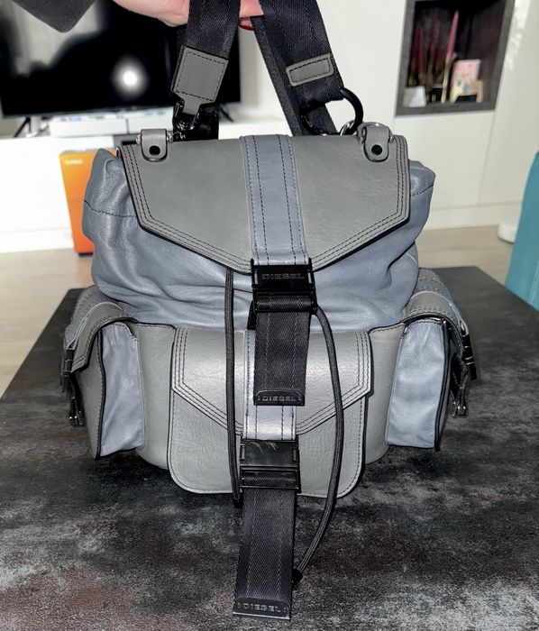 Раница Diesel от естествена телешка кожа