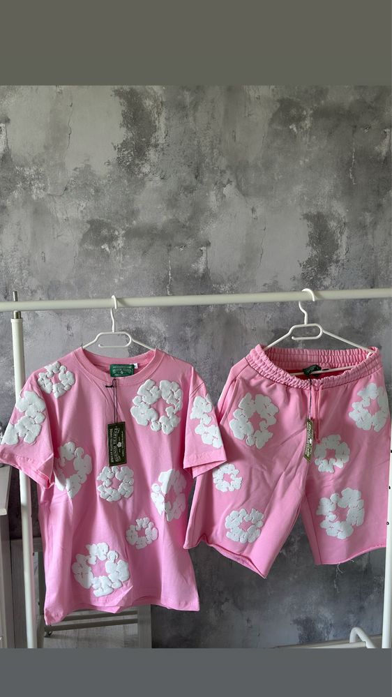 Compleu Denim Tears pink Sp5der syna trapstar amiri