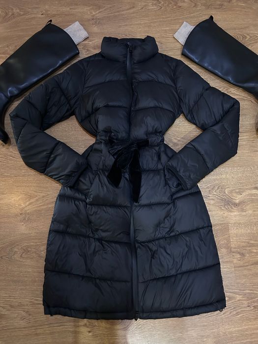 Черно зимно яке twinset zara pinko