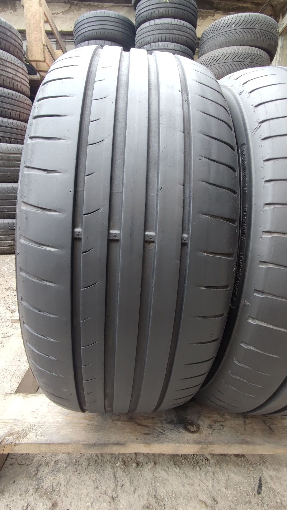 2бр летни гуми 205/55/16 Dunlop Sport blue Response 
6-mm грайфер
Dot0