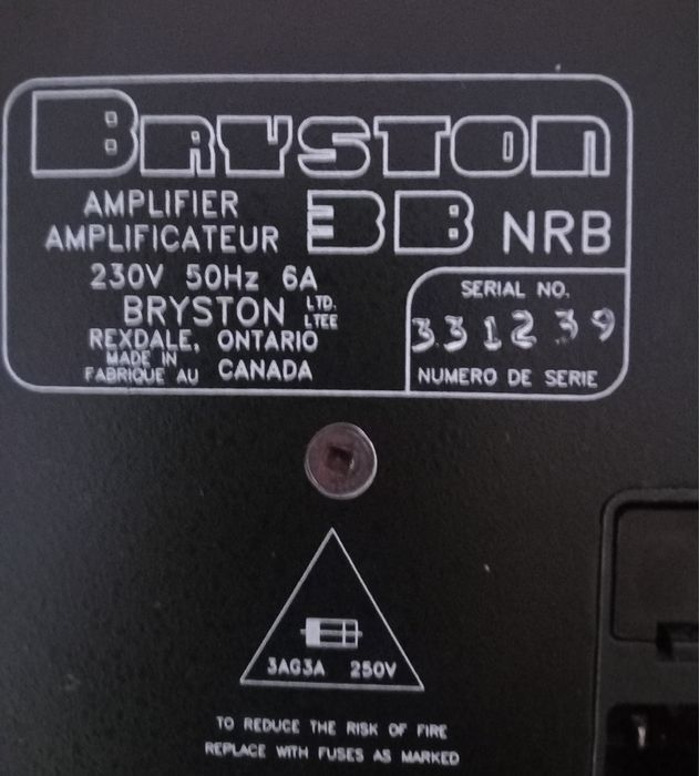 Bryston B3 NR.B Amplificator