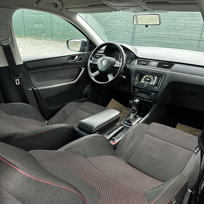 Skoda RAPID 2013 Sedan Benzină Automat Dsg RATE/TRANSPORT/NUMERE ROȘII