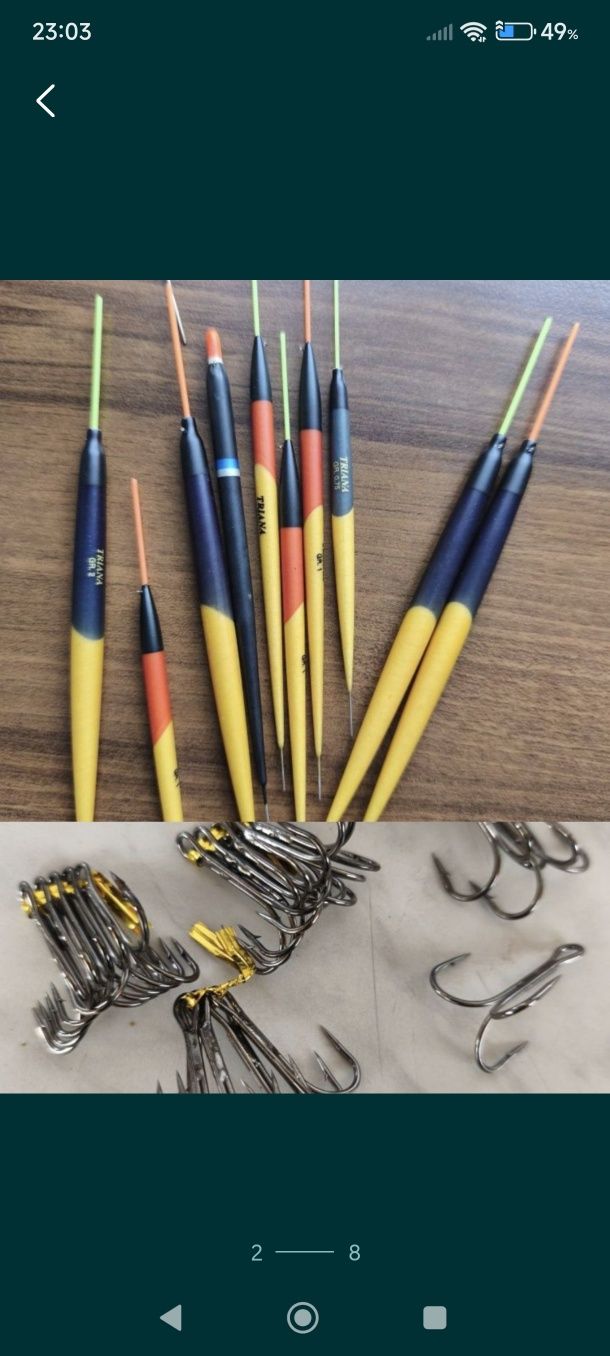 Plute somn/crap/caras/voblere rapala/ancore/nada pescuit