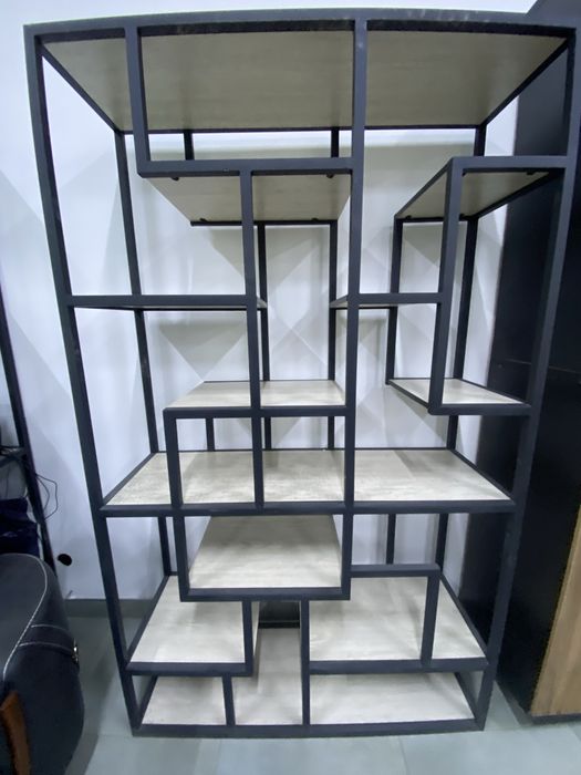 Стеллаж в стиле лофт, полки