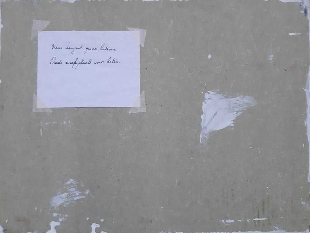 Henri Tistaert, Ulei pe carton, Semnat, Detalii verso, Dim. 30 x 40 cm