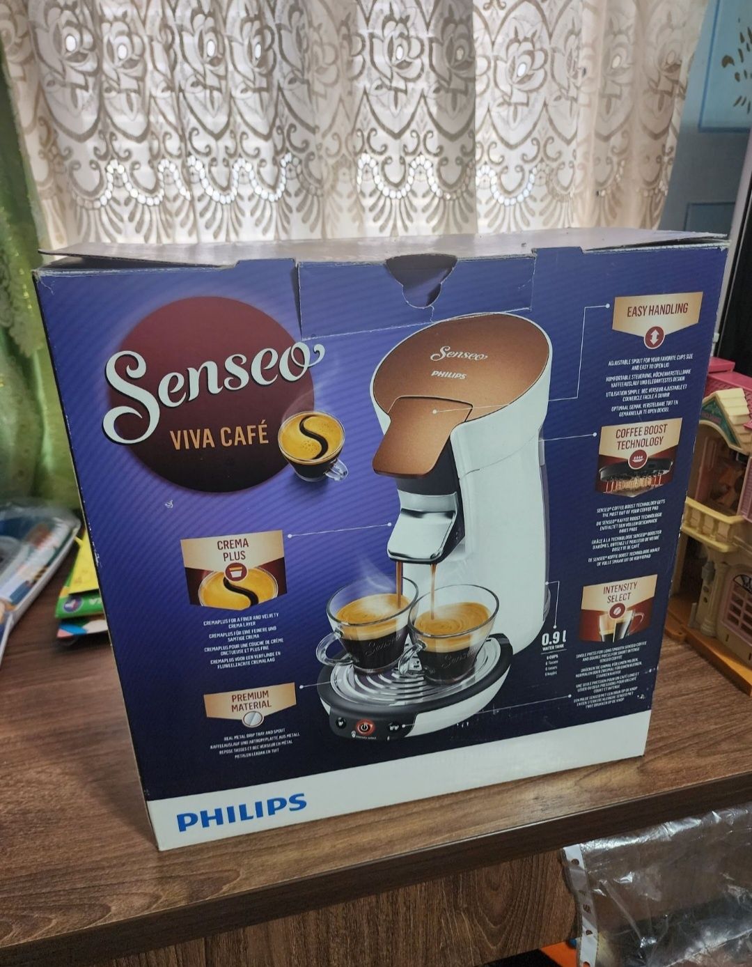 Кофеварка капсульная Philips