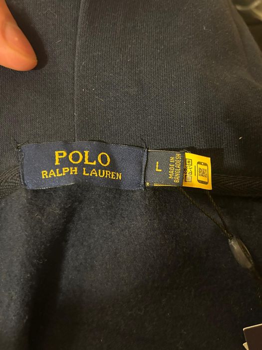 Trening Ralph Lauren, bleumarin închis, bumbac