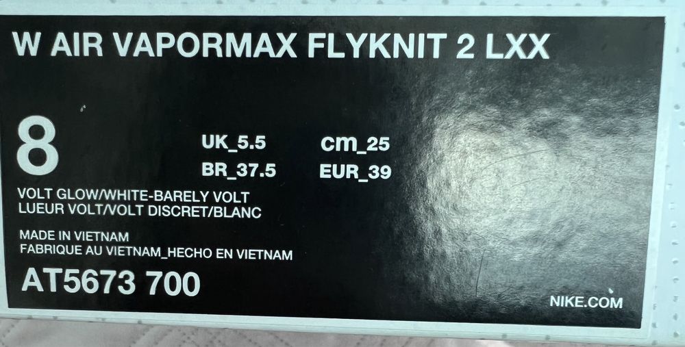 Nike vapormax flyknit 2 swarovski