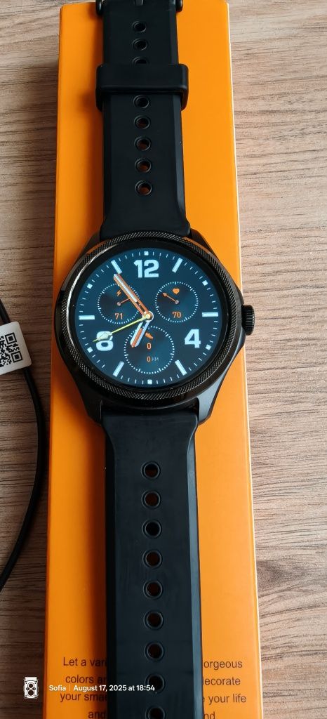 Смарт Часовник Ticwatch Pro 5 работи с iPhone и  Android