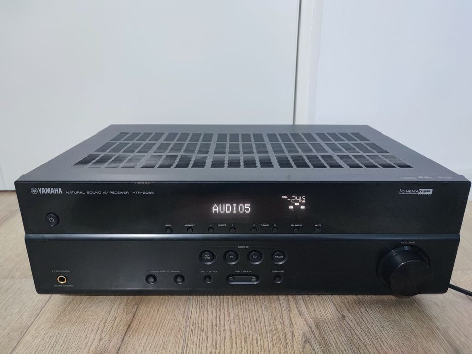 Amplificator Yamaha HTR 2064 400W HDMI 4K 3D dolby cinema DSP 5.1