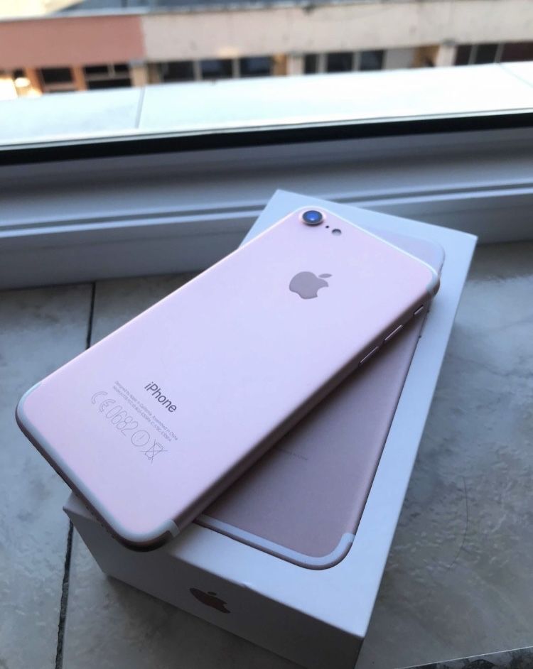 Iphone 7 Roze Gold 32Gb baterie 100%!