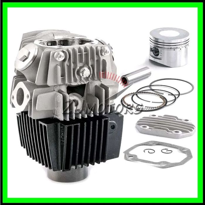 Set Motor Cilindru Atv 110 107 + Chiuloasa Atv 107 110 Piston 52.4MM