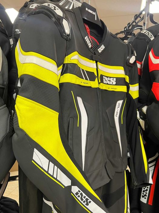 Costum piele moto IXS RS-700 diverse culori