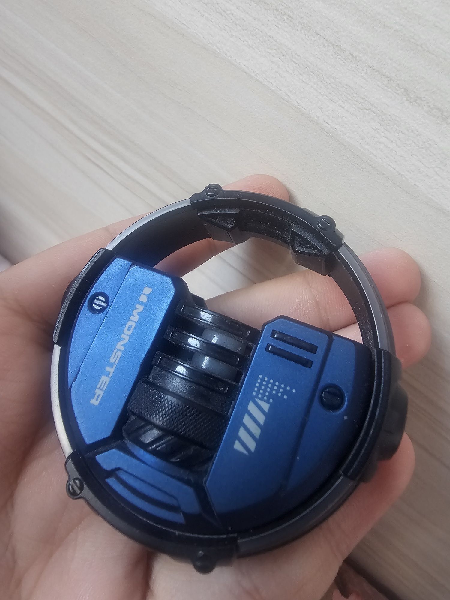 MONSTER AIRMARS XKT10, Wireless Earbuds, Metallic Blue