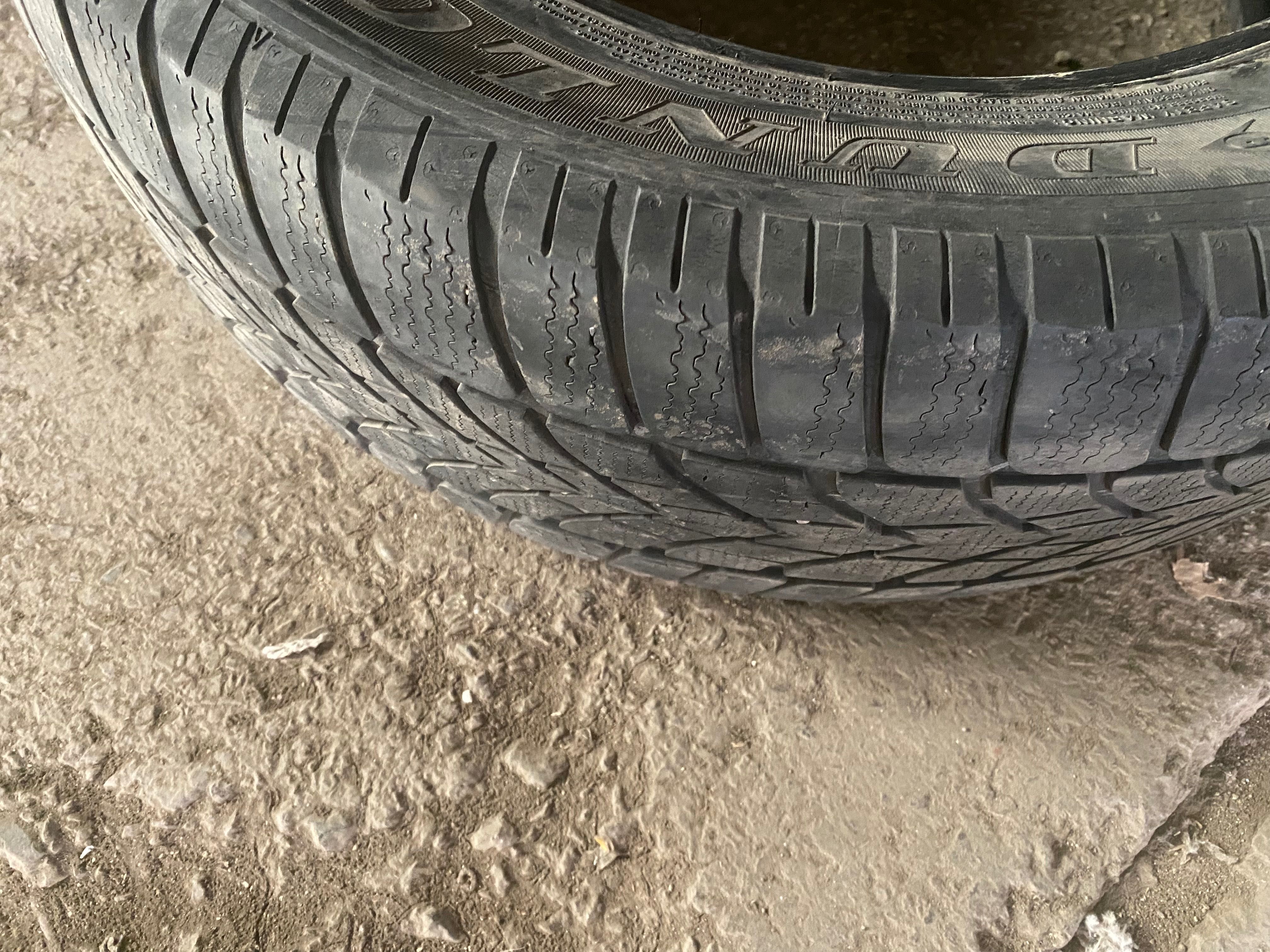 Автошины зимние  бу