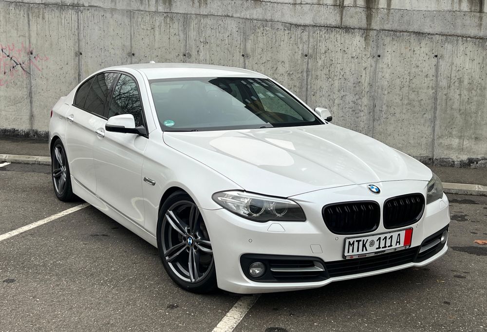 BMW F10//520D//FACELIFT/HeadUp/Harman&Kardon/Alb Perlat/Navigatie Mare