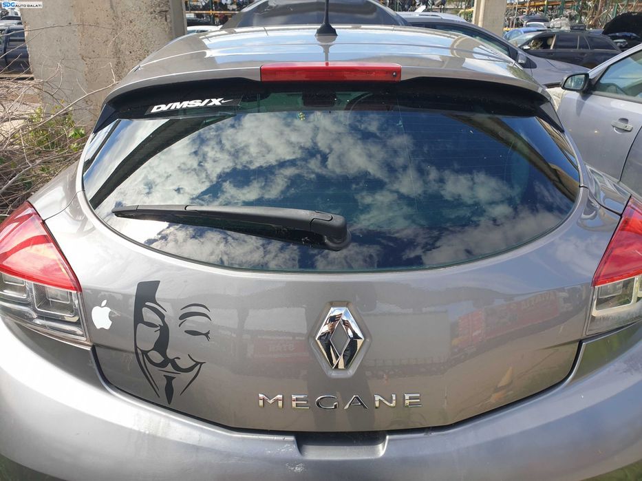 Haion Hayon Capota Portbagaj Dezechipat cu Luneta Geam Sticla Renault Megane 3 Coupe 2 Usi 2008 - 2016 Culoare TEKNG [K5745]