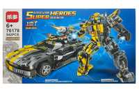 Set de constructie Transformers - Bumblebee, 542 piese tip lego