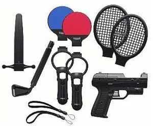 Комплект от 11 спортни аксесоара за - PlayStation PS Move - PS3 / PS4