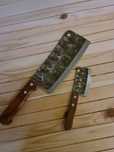 Set doua satare gravate