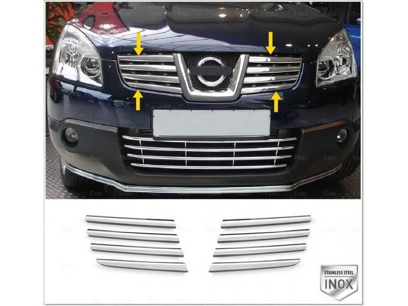 Paravanturi auto NISSAN QASHQAI 2007-2021,cu cleme,negre