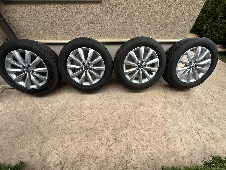 Джанти с зимни гуми 215/65/17 VW TIGUAN