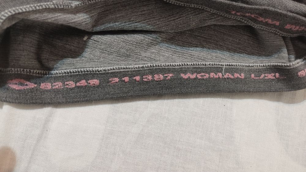 Bluza de corp ski wool lînă base layer L dama fete