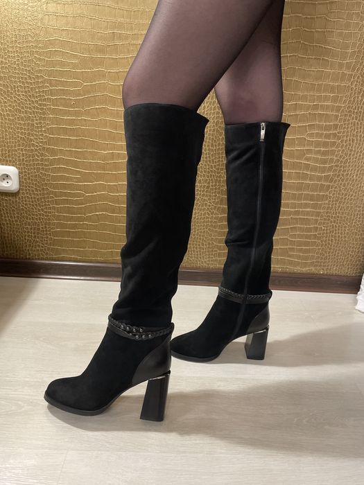 Новые зимние высокие сапоги