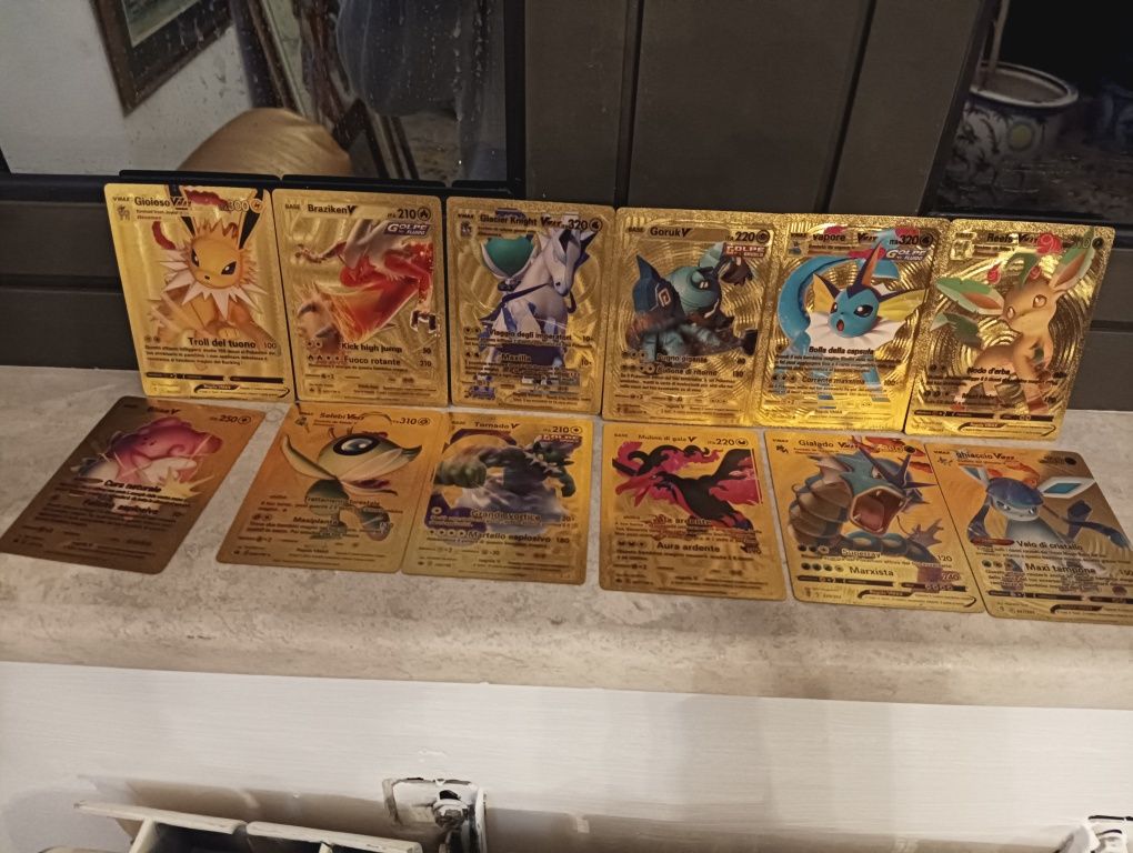 НОВИ КАРТИ!!! Златни Покемон карти Pokemon ЧАСТ 2