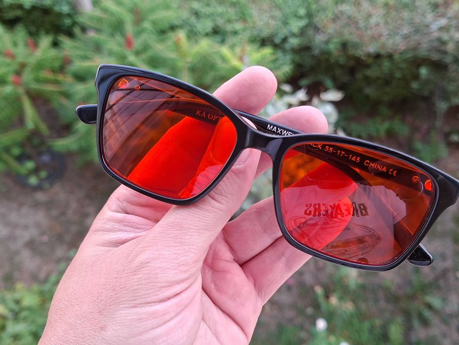 ochelari soare RA Optics Rosii deosebiti