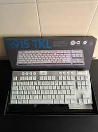 Tastatura Logitech G915 TKL White Wireless