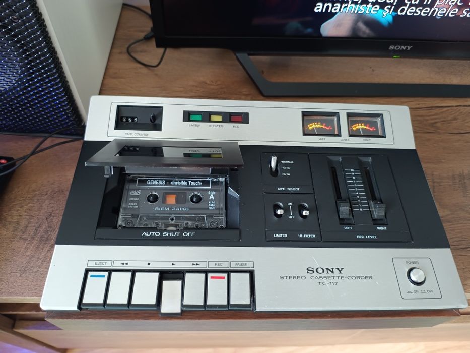 Casetofon Deck Sony Tc 117