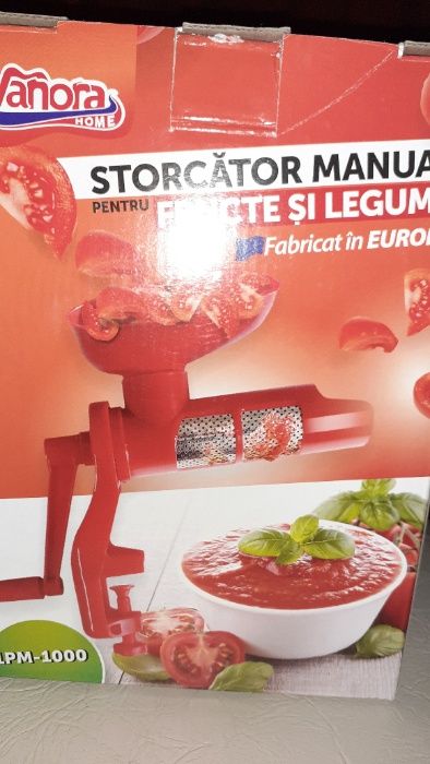 storcator manual de fructe si legume