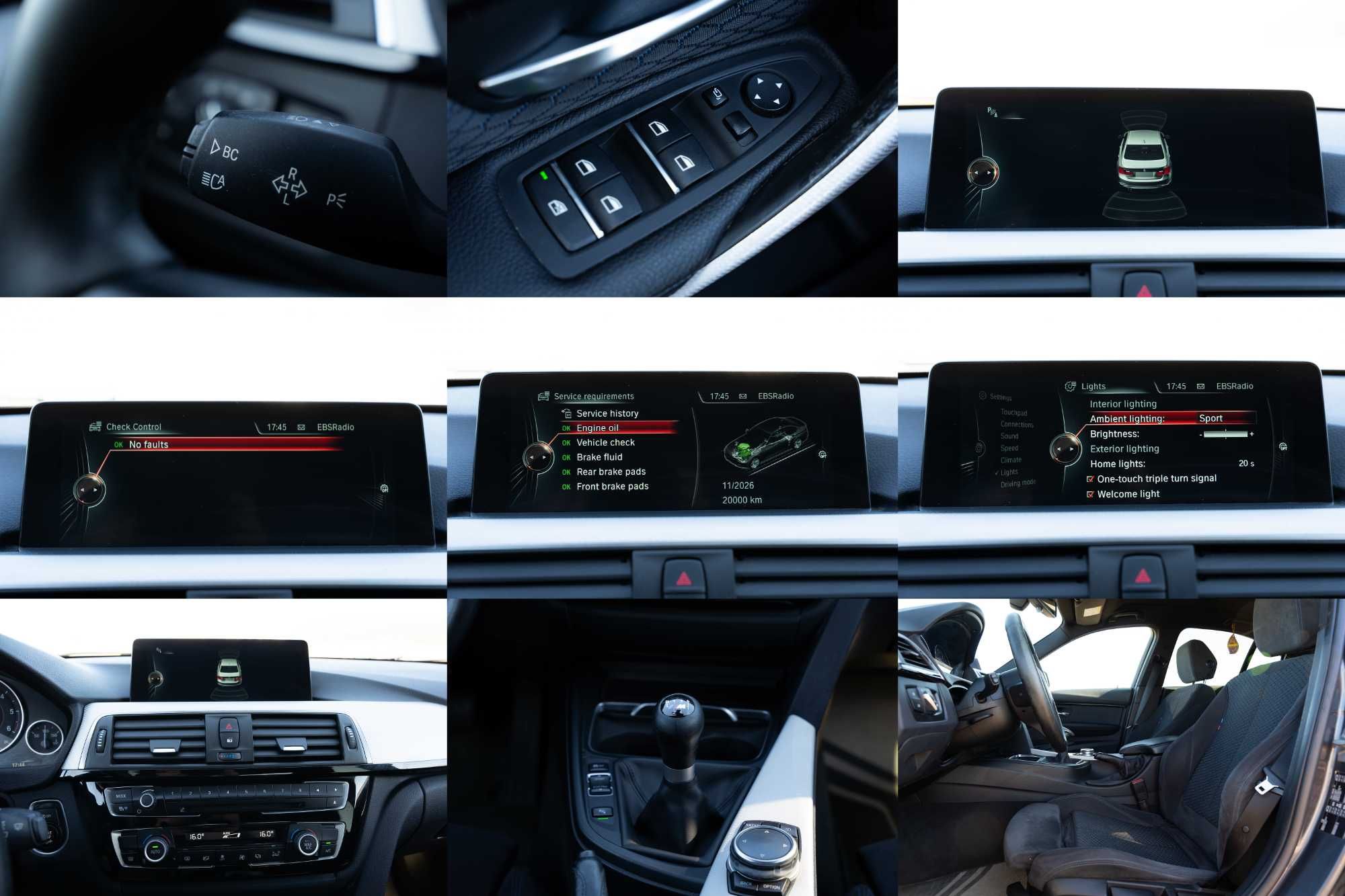 BMW Seria 3 F30 318D B47 150cp Pachet M, LED, Jante R19, Alcantara