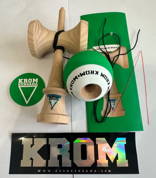 Kendama krom pop rubber grip noua originala