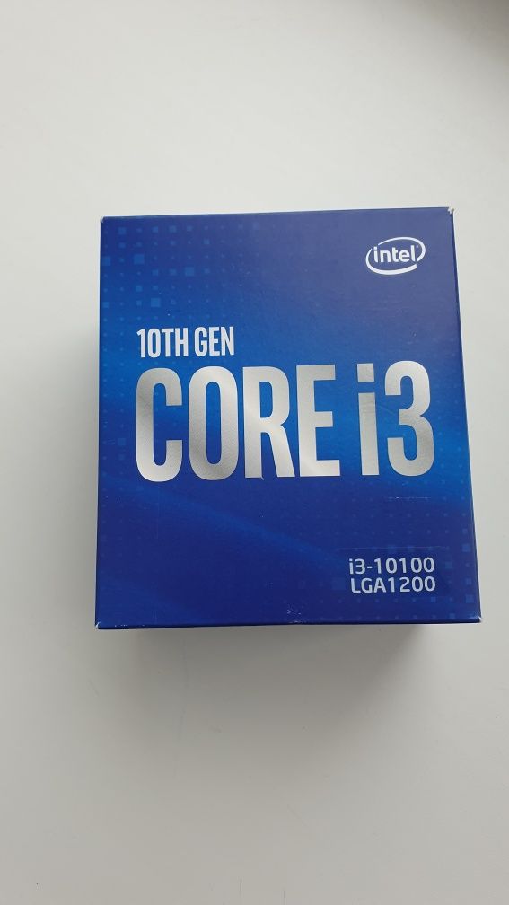 Процессор Intel core i3 10100 box, новый, в упаковке, не вскрывался