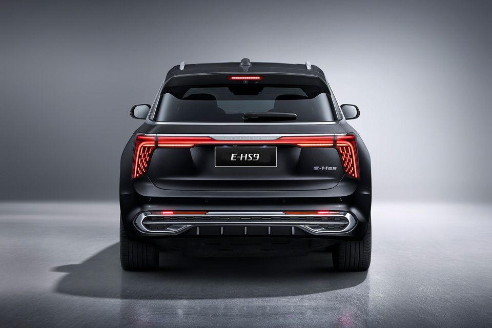 Hongqi E-HS9 премиальный электромобиль