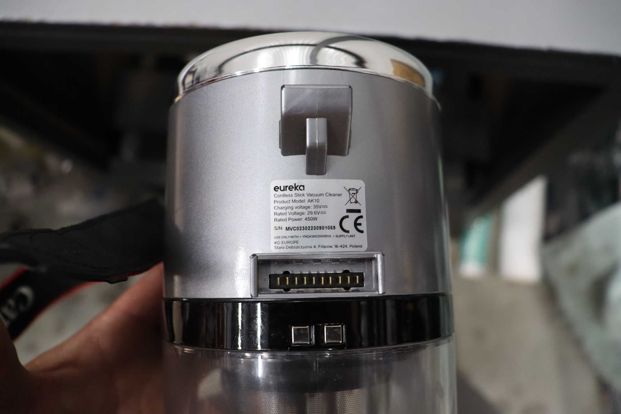 Eureka AK10 Безжична прахосмукачка 26KPa, 450W