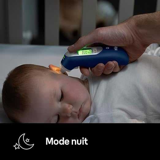 Термометър за ухо за бебета и деца Braun ThermoScan® 7+ connect