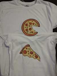 Комплект тениски за двойки : Pizza Lovers