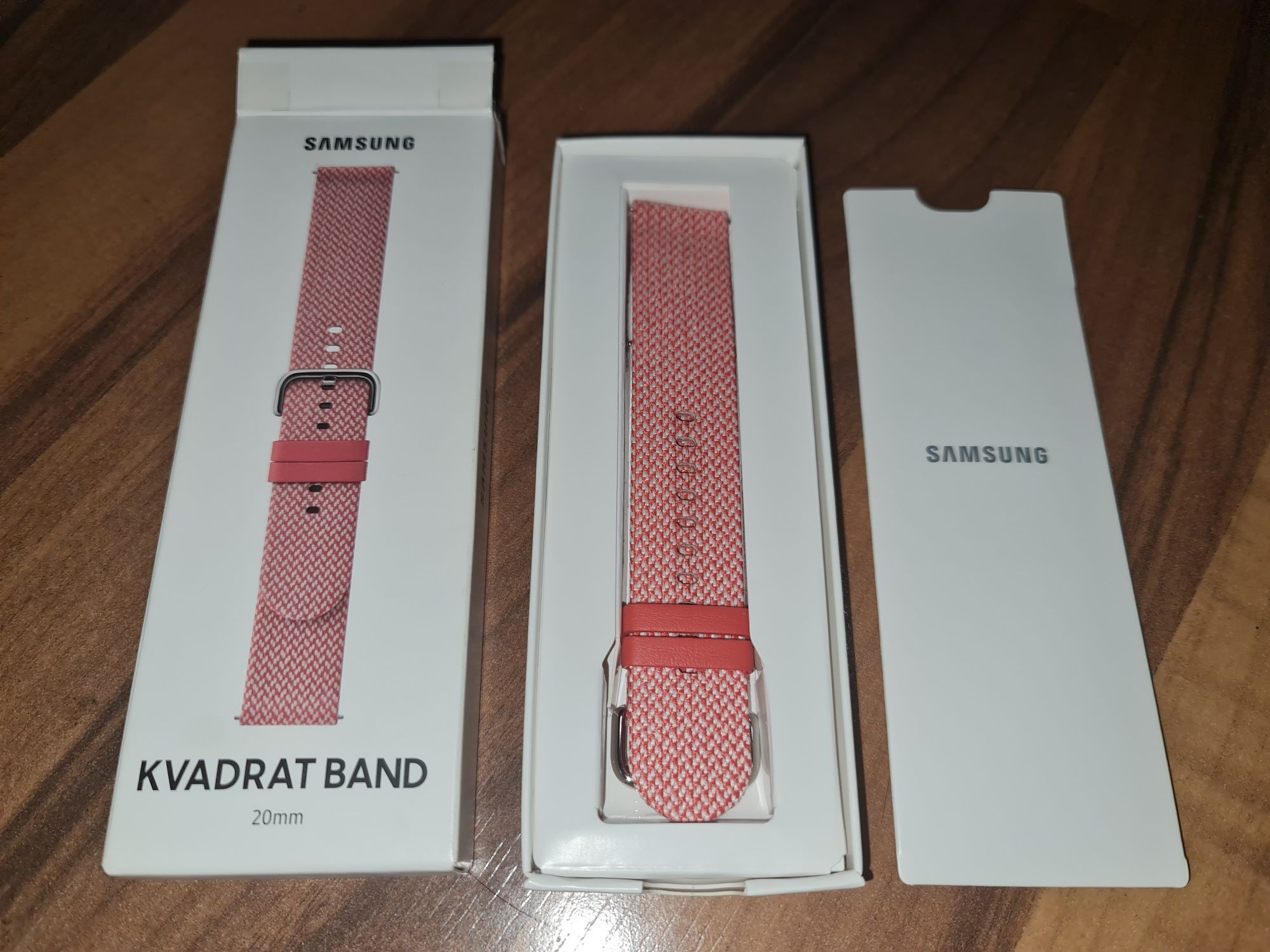Curea bratara smartwatch originala Samsung Kvadrat Band 20 mm Watch5 6