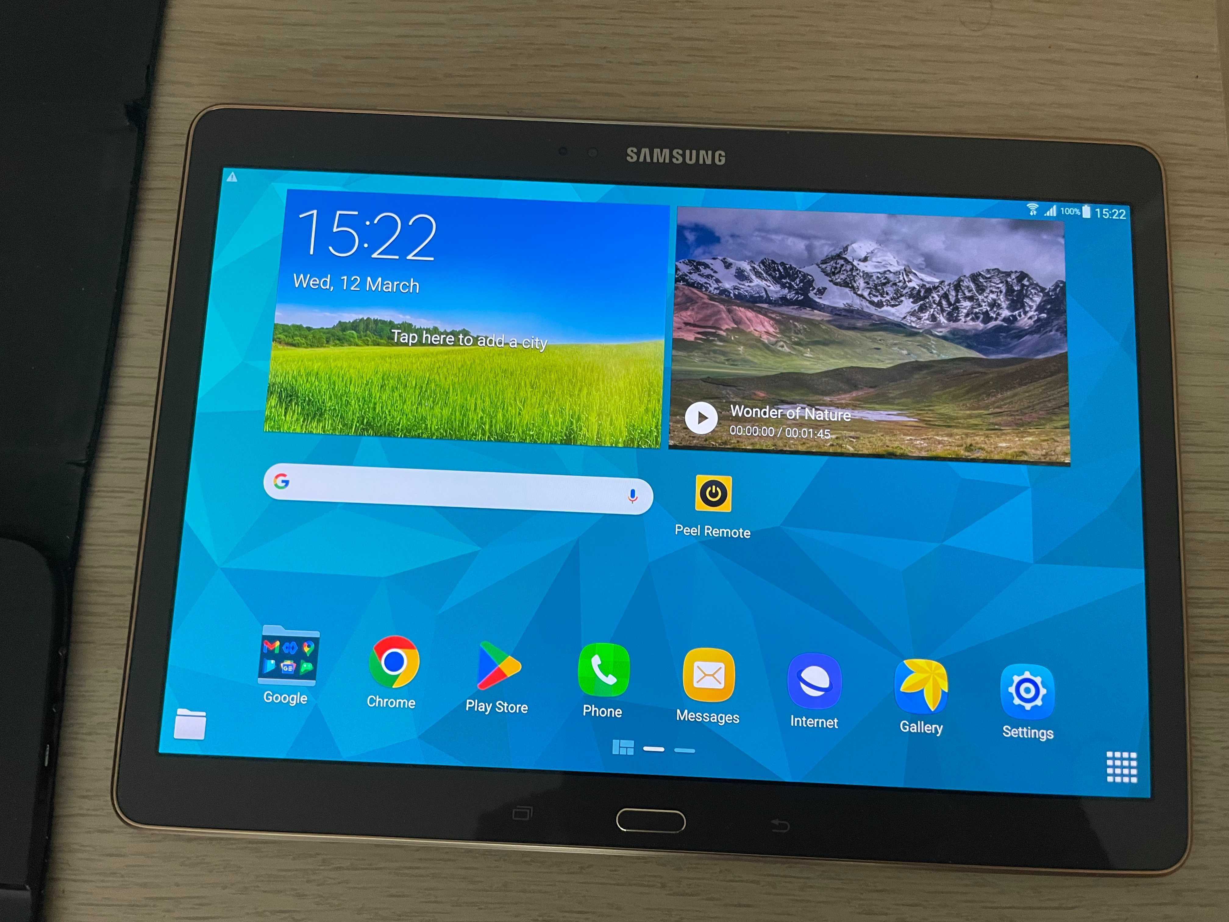 Samsung Galaxy Tab S 10.5 LTE (SM-T805) 16GB, бронзов цвят