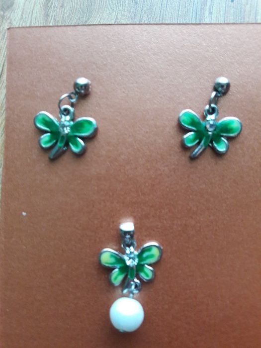 Set bijuterii verde