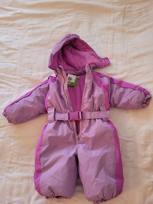 Salopetă groasă de iarnă, NOU, 6-12 Luni