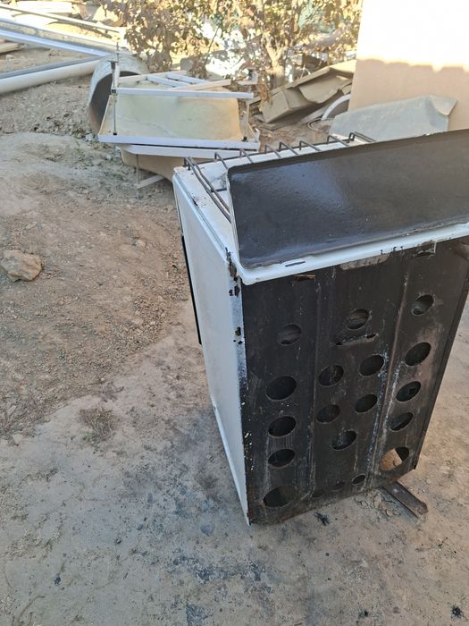 Газ плита + дымоход