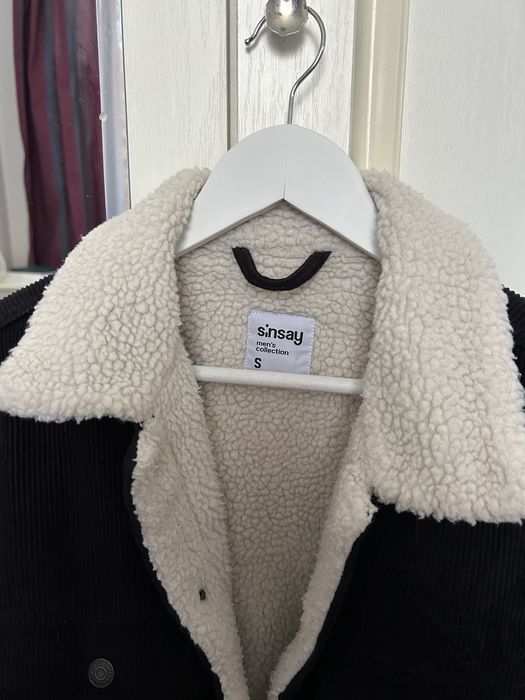 Geaca sherpa sinsay marimea xs barbati