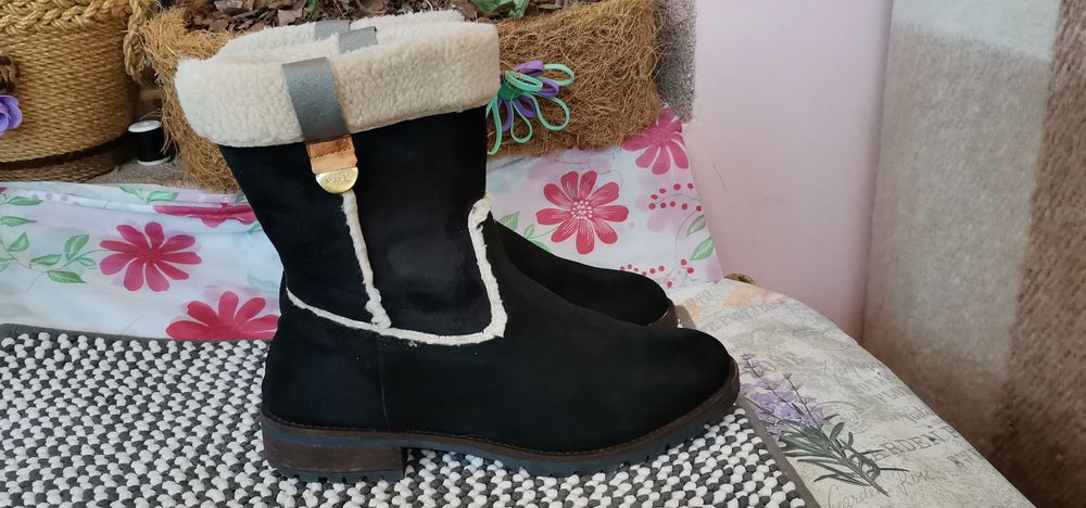 Ботуши Mexx 38 н. Естествен велур