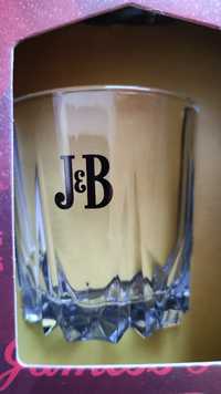 4 pahare J&B de Whisky NOI, in cutie,  340 ml
